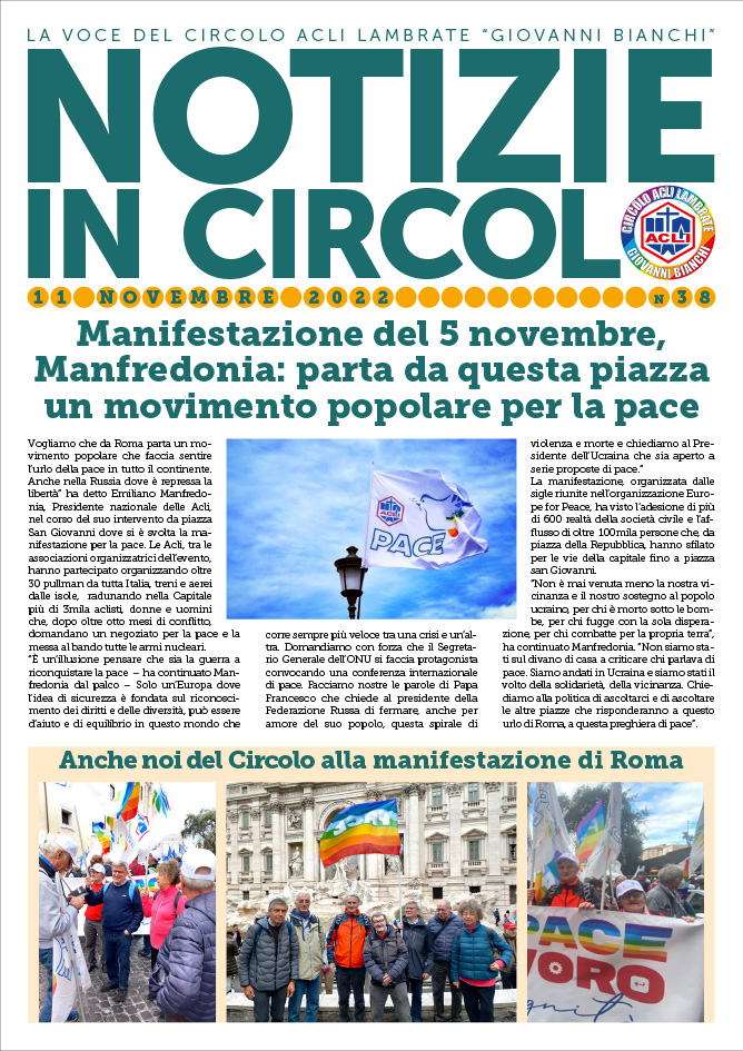 Cover NotizieInCircolo n.38